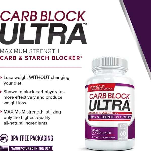 Clinically Formula Ultra Carb Block Capsules